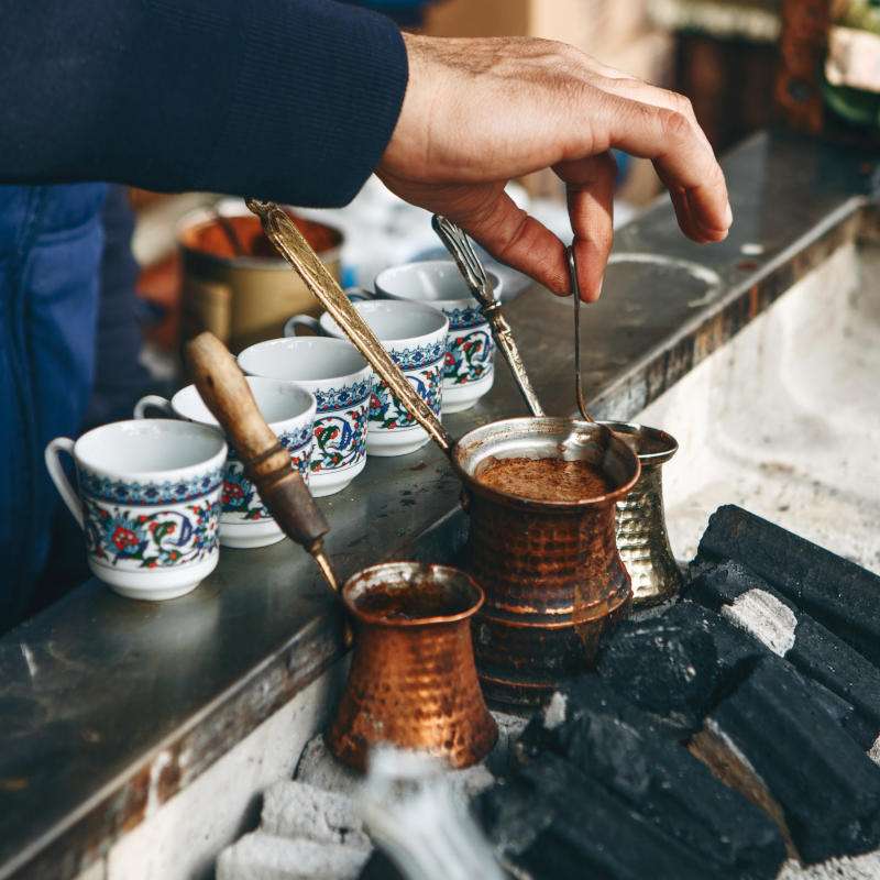 Mokka Zubereitung So gelingt Türkischer Kaffee RAUWOLF