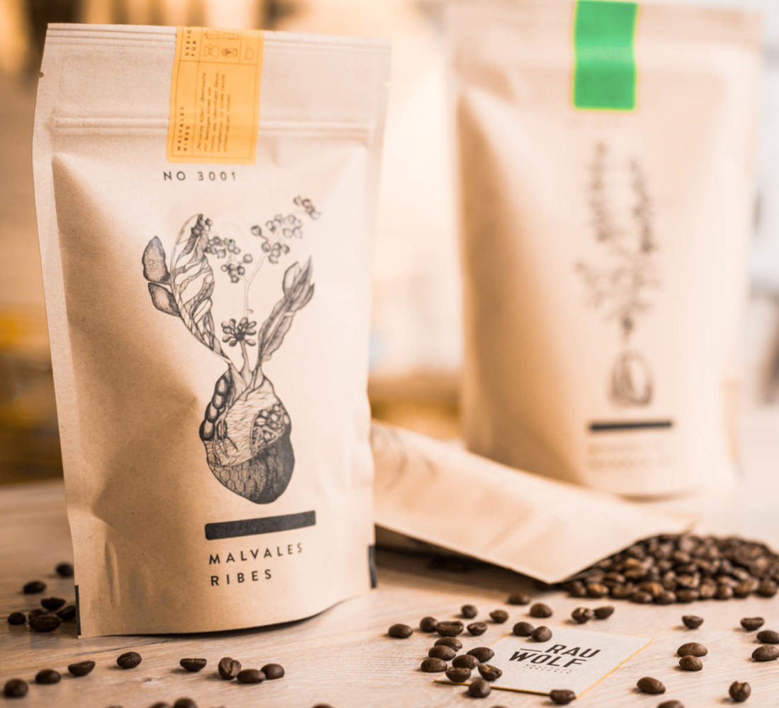 Kaffeeverpackungen von RAUWOLF