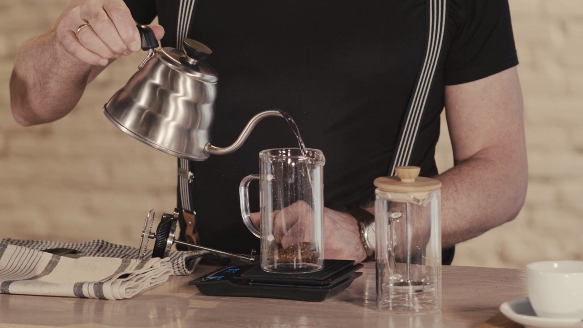 French Press Kaffee Anleitung in 6 Schritten RAUWOLF