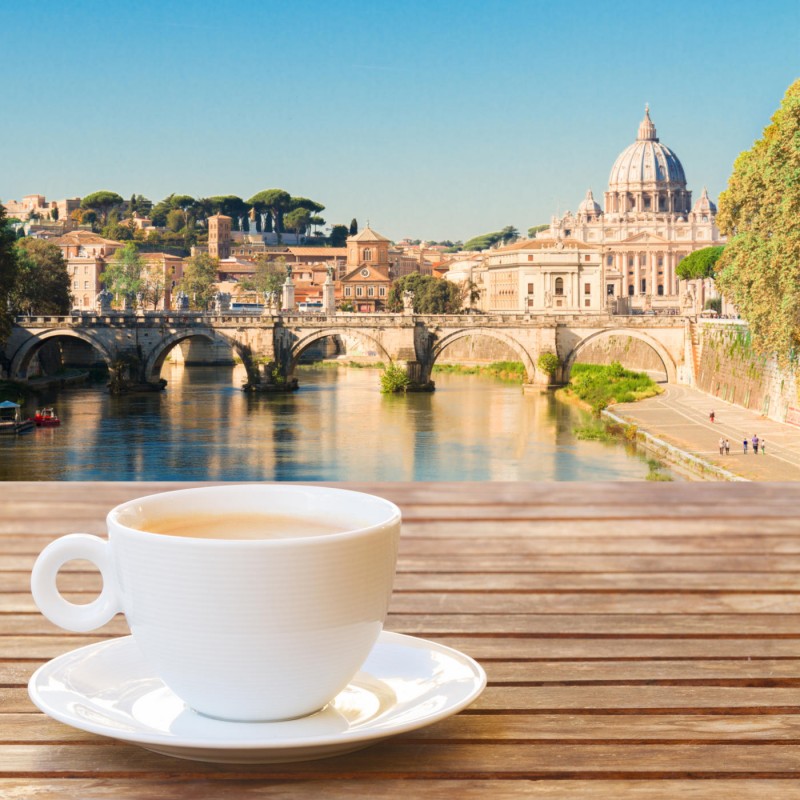 Italienischer Kaffee Vatikan Rom